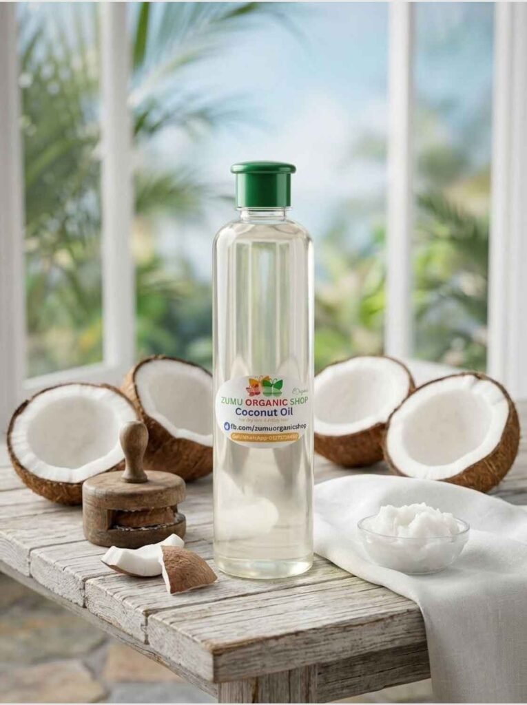 Cold Press Coconut Oil Slider